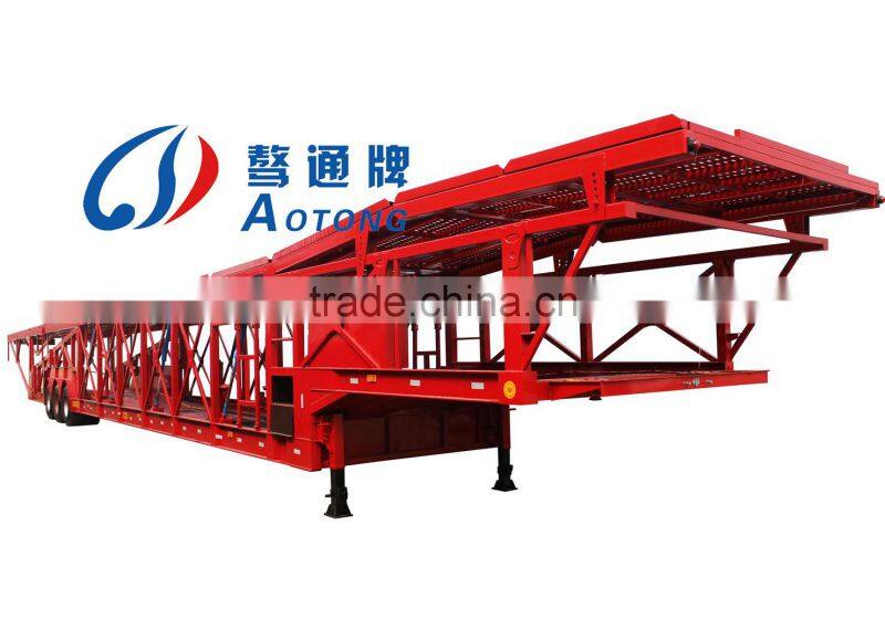 6-8 units SUVs loaing capacity 2 axles car transport trailer sale