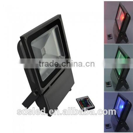 LED flood light 70W led flood light IP65 Integrated Grey RGB Led Floodlight
