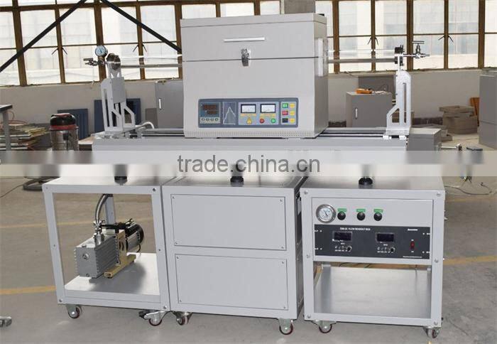 Sliding RTP Tube Furnace with quartz tube / RTP annealing tube furnace