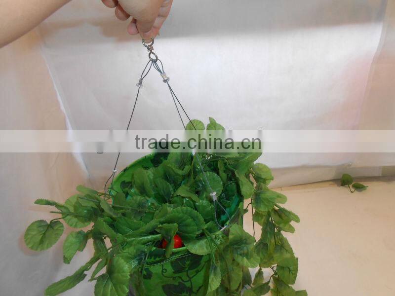 600D Green art planter