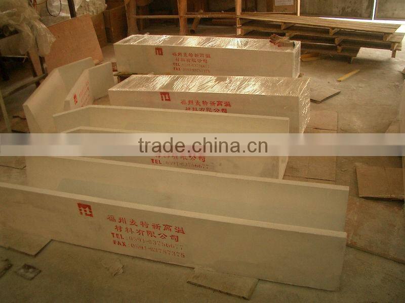 erosion resistance ceramic launder