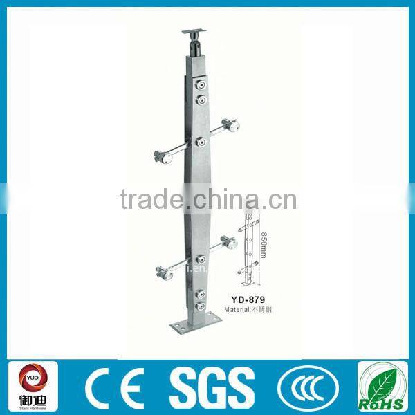 stainless steel round column molds for railing/handrail