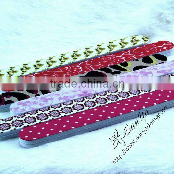 Hot-sell Promotion nail file with beautiful design