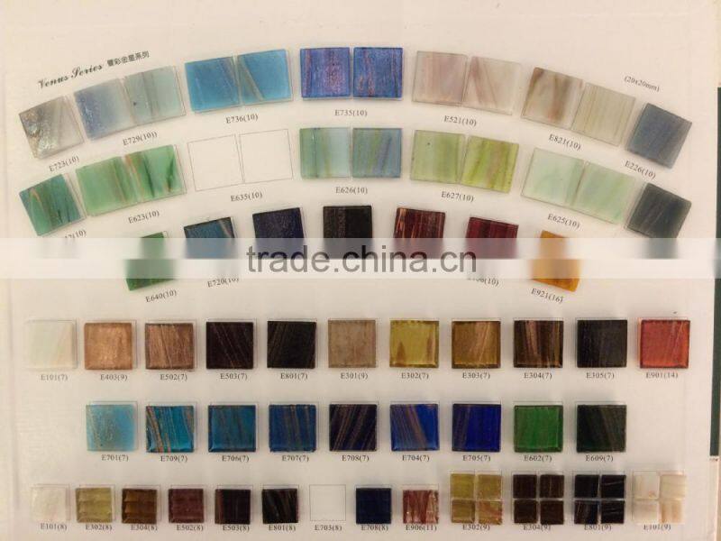 italian discount clear transparent crystal glass mosaic tile