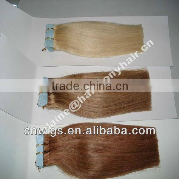BEST QUALITY hair extension tape/tape adhesive hair extension/double side tape hair extensions