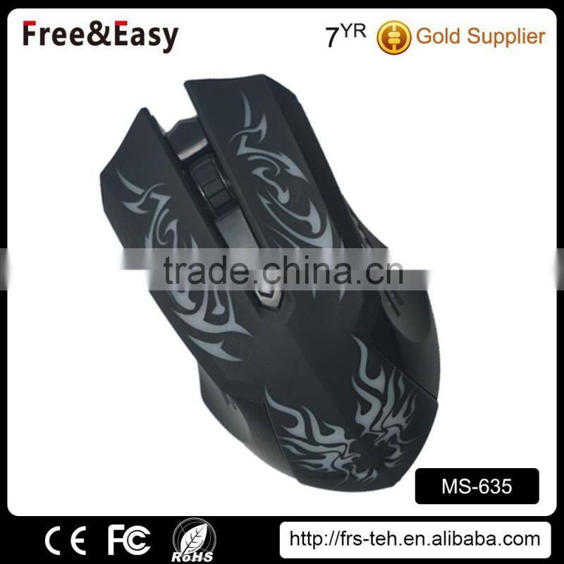 2016 guangdong new arrival laser gaming mouse 3500dpi