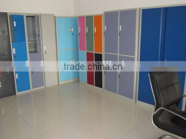 staff use 4 doors metal locker bedroom furniture