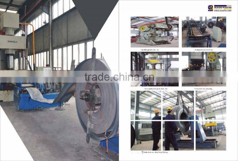 very very durable W-beam safety powder coated guardrail/colored crash barrier