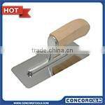 Venetian Trowel, Stainless Steel Trowel, Natural Wooden Handle Unlacquered