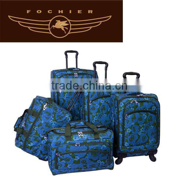 fashion kids trolley soft case gps for luggage