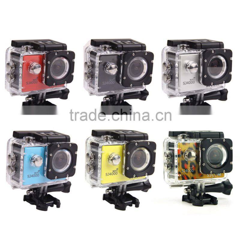 Professional wifi full hd 1080p sport camera waterproof 30m