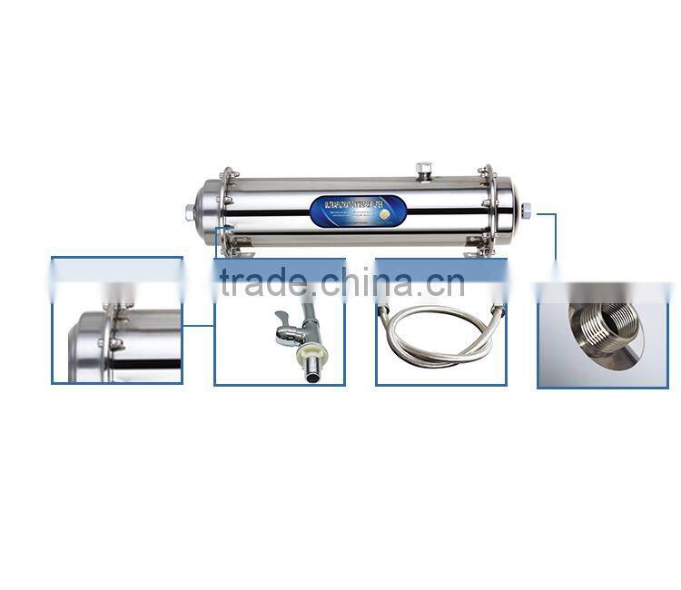 Hollow Fiber Membrane Stainless Steel Uf Purifier Water Filter Price