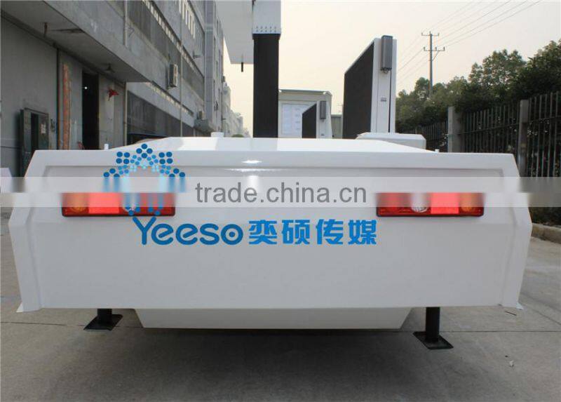 Hot Mobile Outdoor Advertising Trailer With Large Screen - Fashionable & Simple