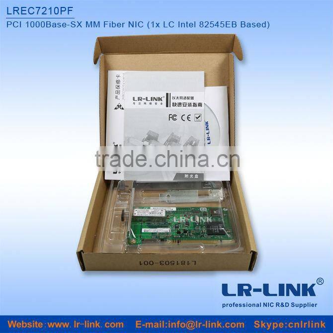 LREC7210PF Ethernet 1000M gigabit Fiber Optic PCI lan card(single fiber port)
