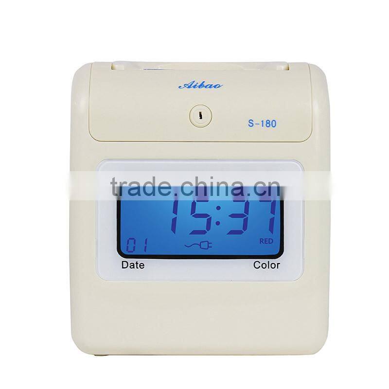 electronic employee time clocks and attendance system