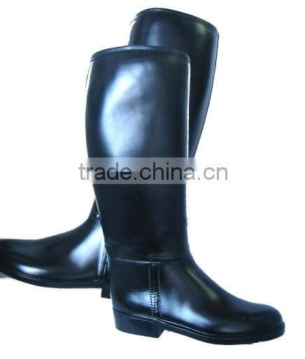 good quality pvc sex ladies horse riding boots