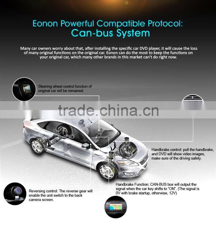 EONON D5150V 7" Digital Touch Screen Car DVD Player with Built-in GPS For BMW E46
