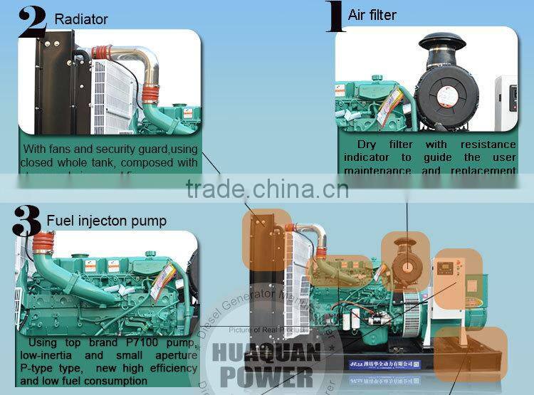 30kw yuchai diesel generator engine 2 cylinder diesel generator