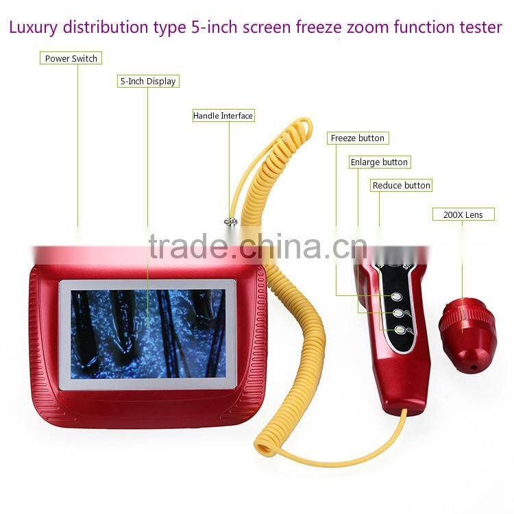 Specialized Beauty Equipment Hair Analysis and Skin Magnifier Analyzer