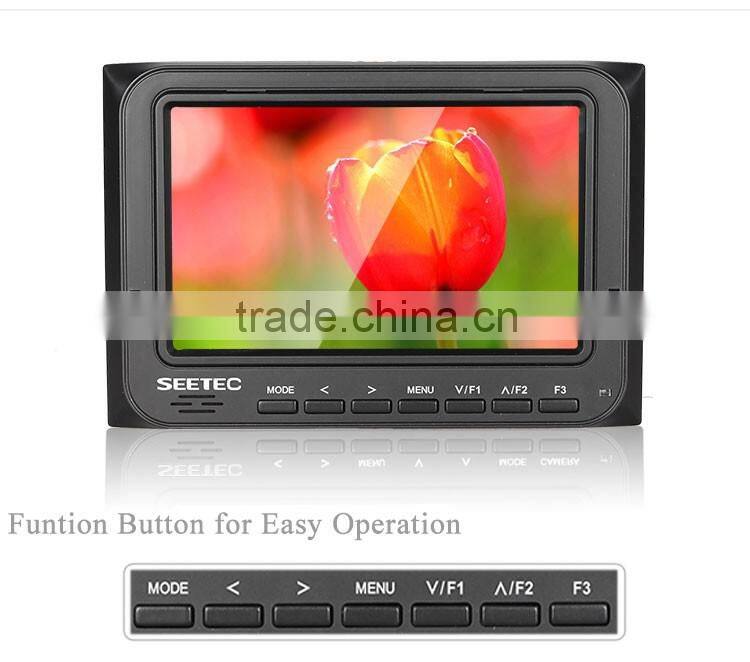 5.6" Ultra-High Resolution ips panel hdmi monitor with F970 Plate ST56D/O