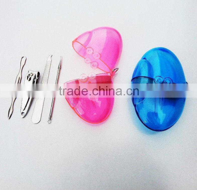 2013 hot sale 4 pieces manicure beauty nail set for gift