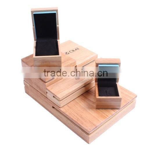 custom wooden packaging set, high quality wood jewelry boxes wholesale,lacquer wooden jewelry gift box