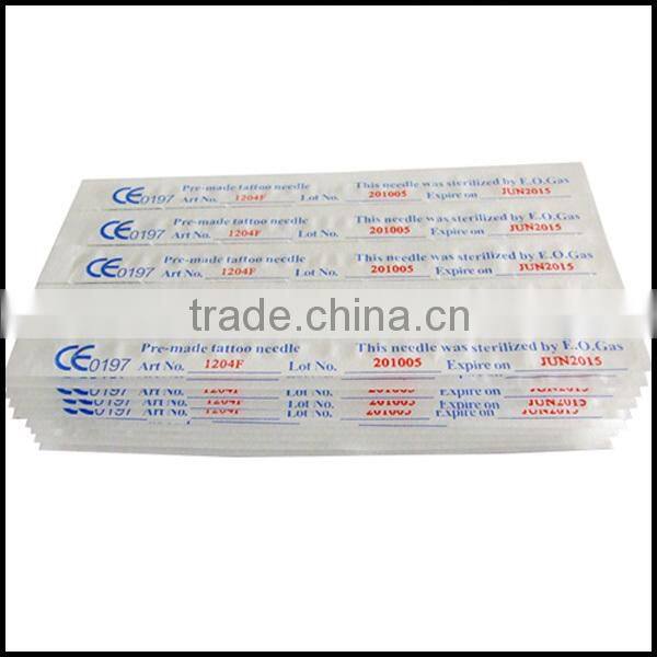 wholesale high quality flat sterilized Manual Tattoo Needle 1206F