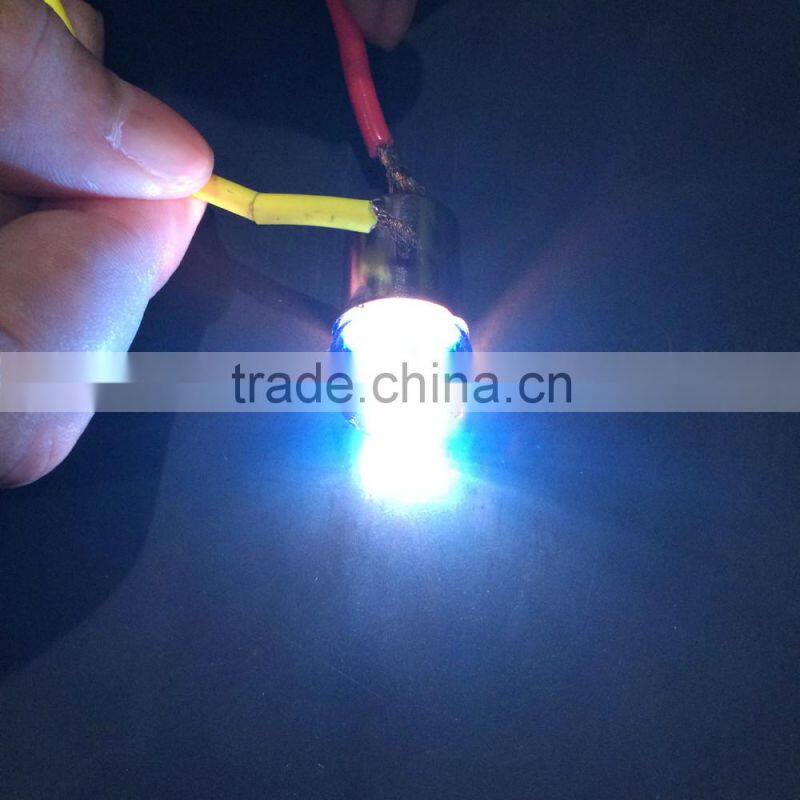 Easy install 10/5W 12V BA15S Blue Halogen Bulb Car Light Motorcycle Fog lights Turn Signal Lights