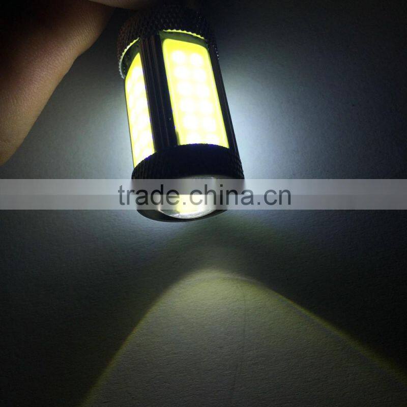 1156 1157 4SMD 12V White High Power COB LED Car Turn Signal