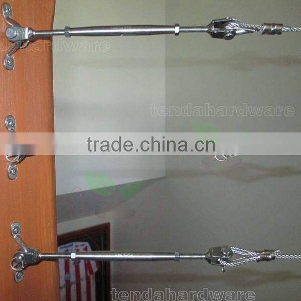 stainless steel tension wire railings