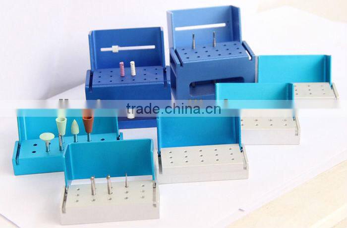 12 holes RA shank aluminum dental bur holder