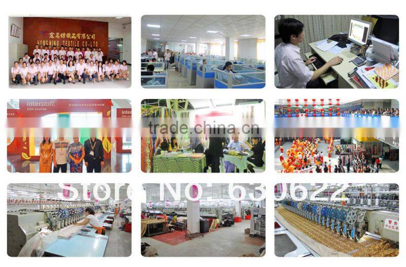 Design embroidery gold metallic lace fabric with floral applique HKS0298