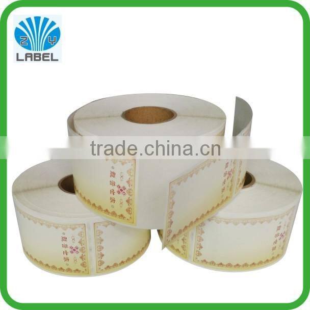 Self adhesive label,label paper,sticker label
