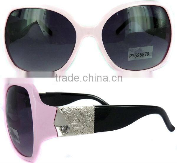 Fashion plastic colored sunglasses