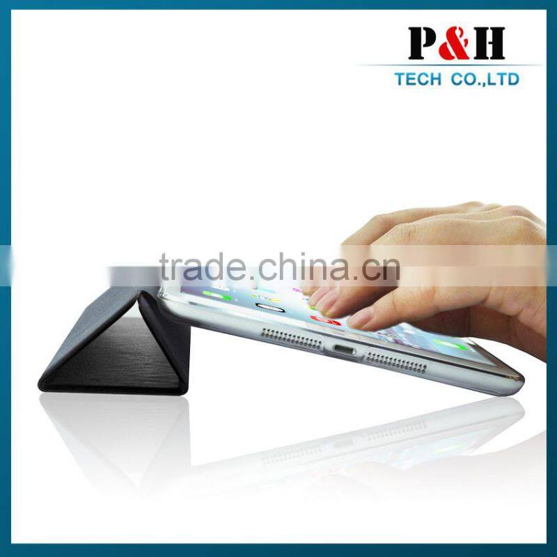 Stands cover for iPad 5 smart cover, for new ipad5 smartcover, skin cover case for ipad 5 ipad 6 Air/Air2