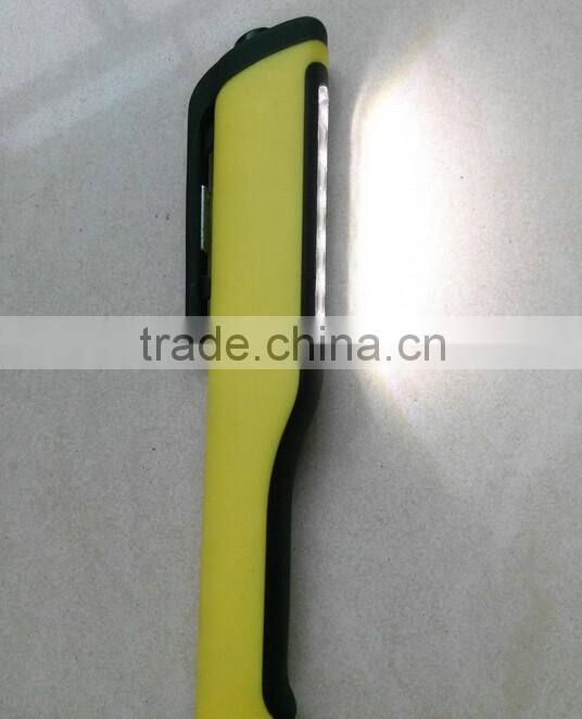 A-OK popular auto electrical camp 6+1 smd pocket clip work light led torch flashlight