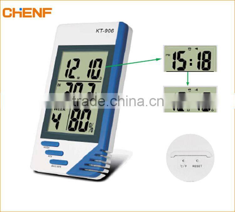 High Quality Newest KT906 indoor/outdoor thermometer Indoor temperature and indoor humidity display