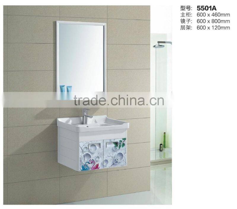 Aluminum hotsale model india bathroom vanities