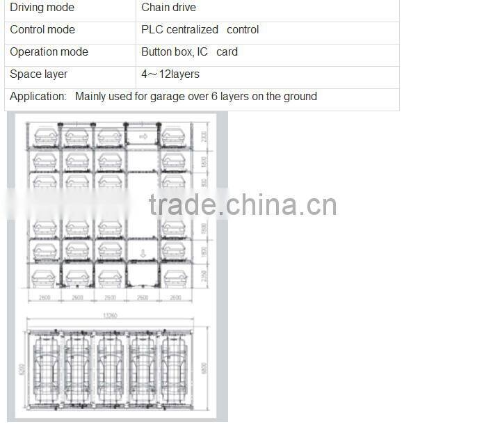 PCS Linked Tower Garage Automatic Parking System