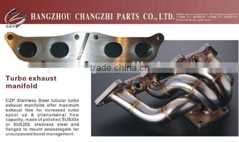 Performance intake manidold for 82-94 BMW E30 320i 325i 325e 325iS 325es 325ix, T3/T4 Turbo Flange