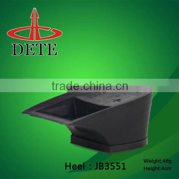 durable plastic heel medium shoe heels for ladies shoes heel material made in china