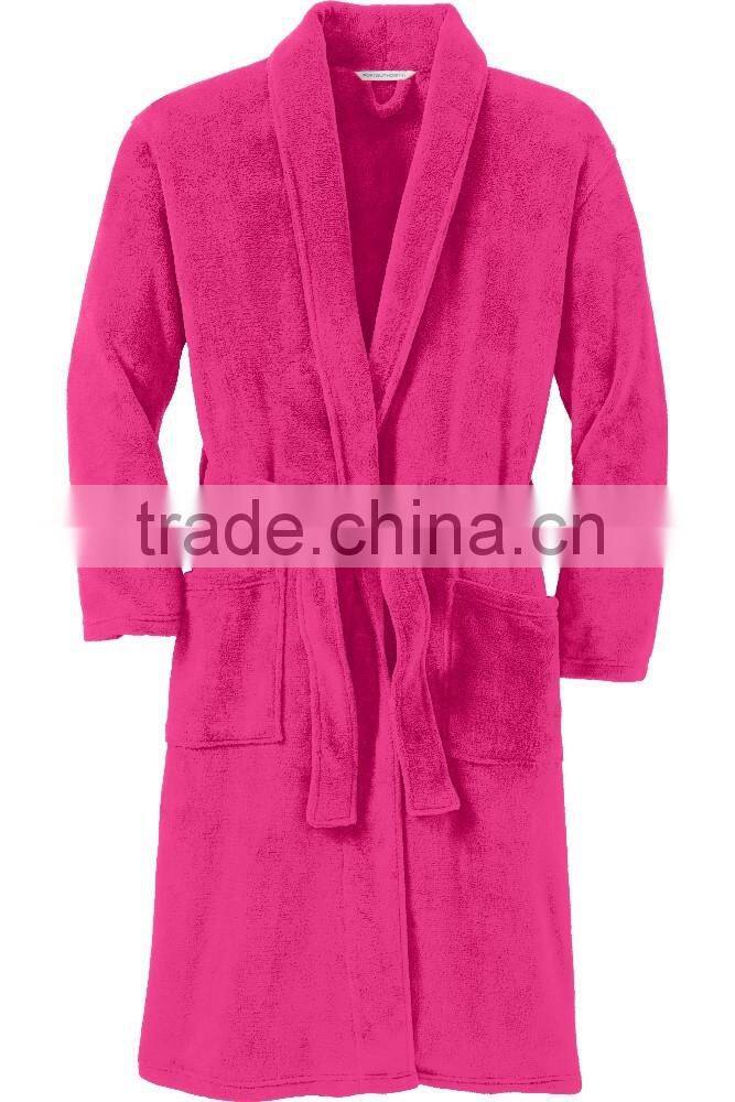 HLHT free sample available colorful hotel quality bathrobe
