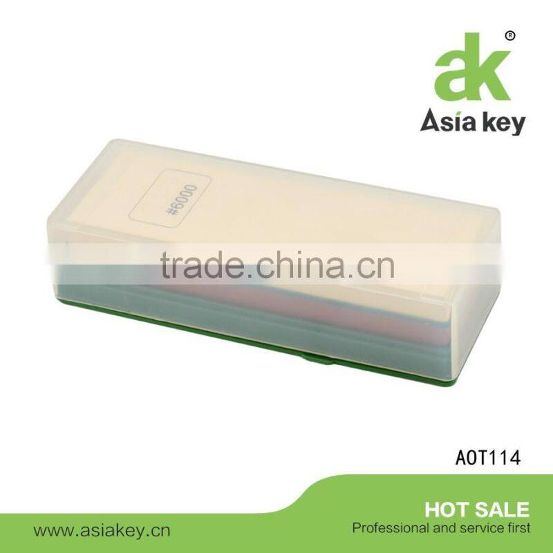 Flexible Grey Color Sharpener Base Straight Sharpening Stones For Kitchen Knife