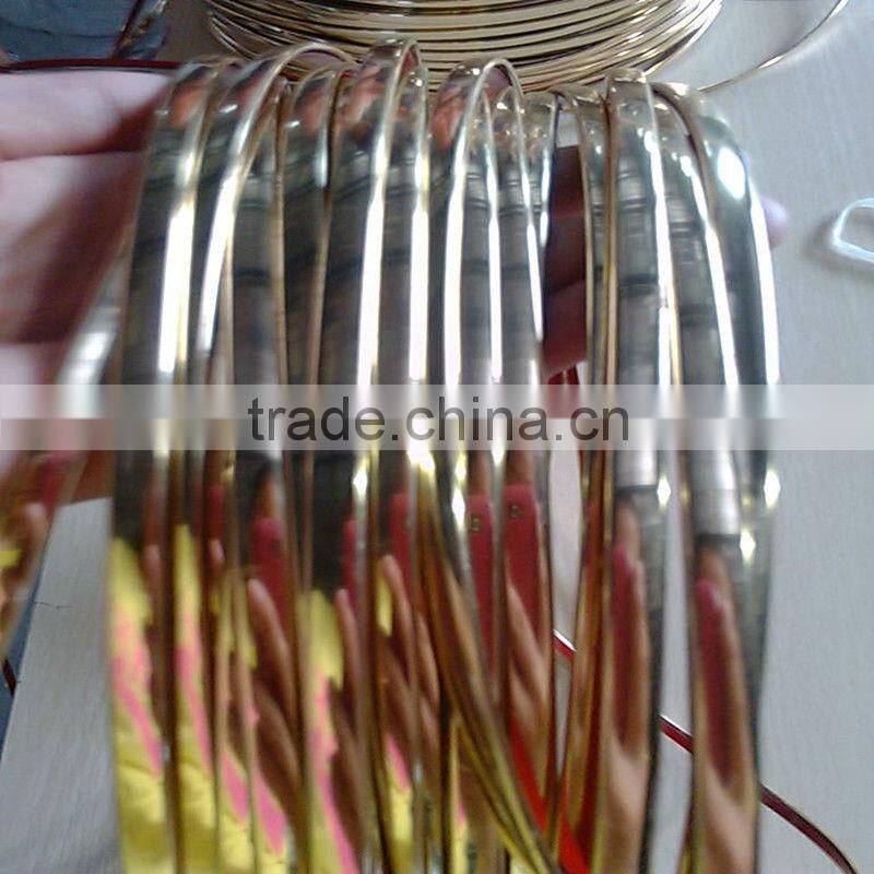 gold film pvc edge strip