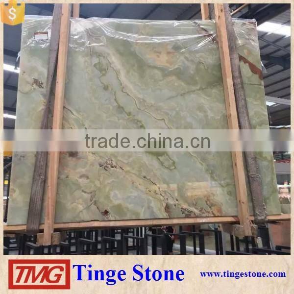 Factory Price Polished Green Onyx Marble Slab