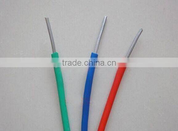 Aluminum conductor, copper conductor, IEC stardard pvc coated wire