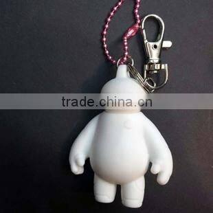 OEM Custom cute keychain soft pvc anime,plastic vinyl keychain toys/key chain dolls