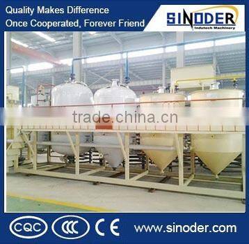 Supply sunflower,rapeseed,cotton,soybean edible oil refinery/ oil refinery for hot sale