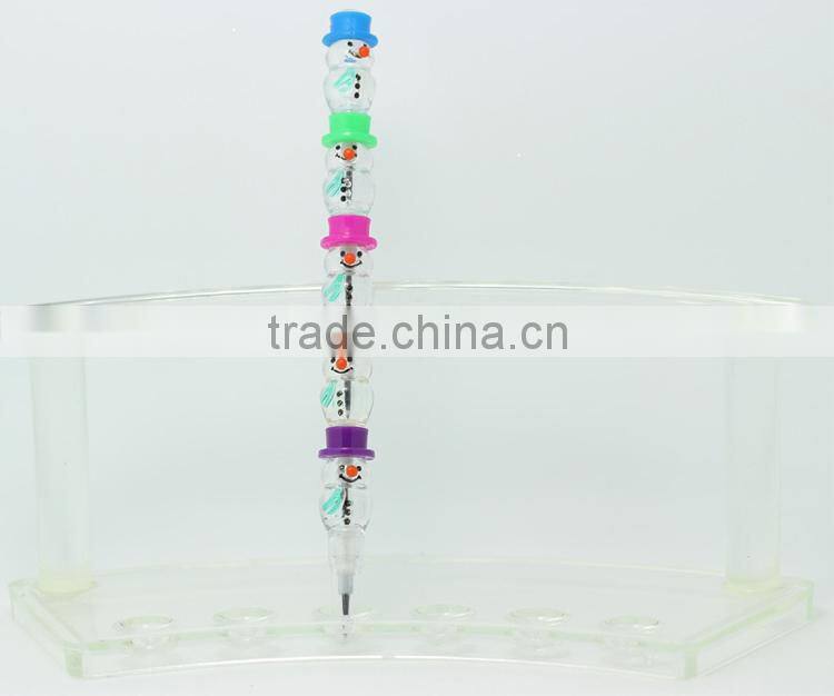 Christmas Snowman 5pcs stackable coloring pencil