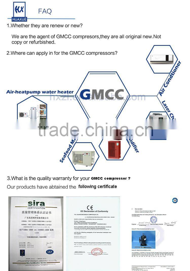 2016 highly Environmental Friendship Toshiba compressor PA118M1C-4DZ2 1HP
